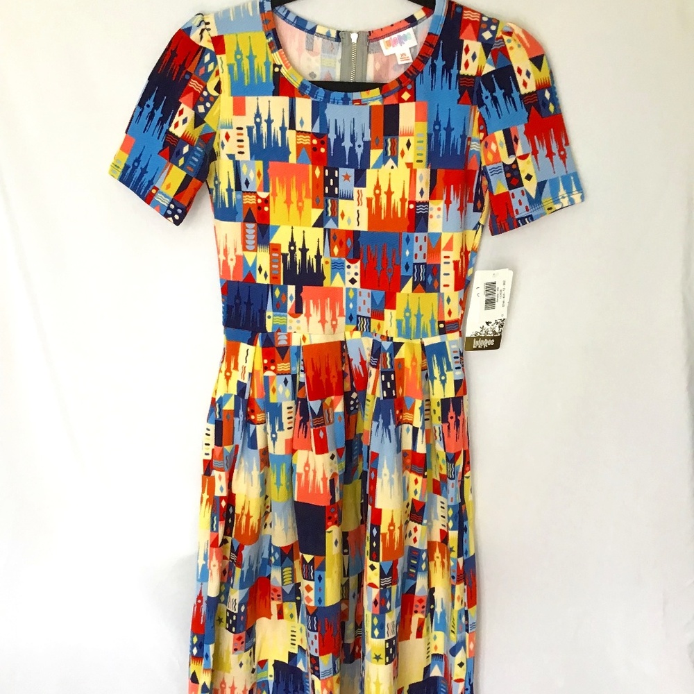 Lularoe Disney Amelia dress castles